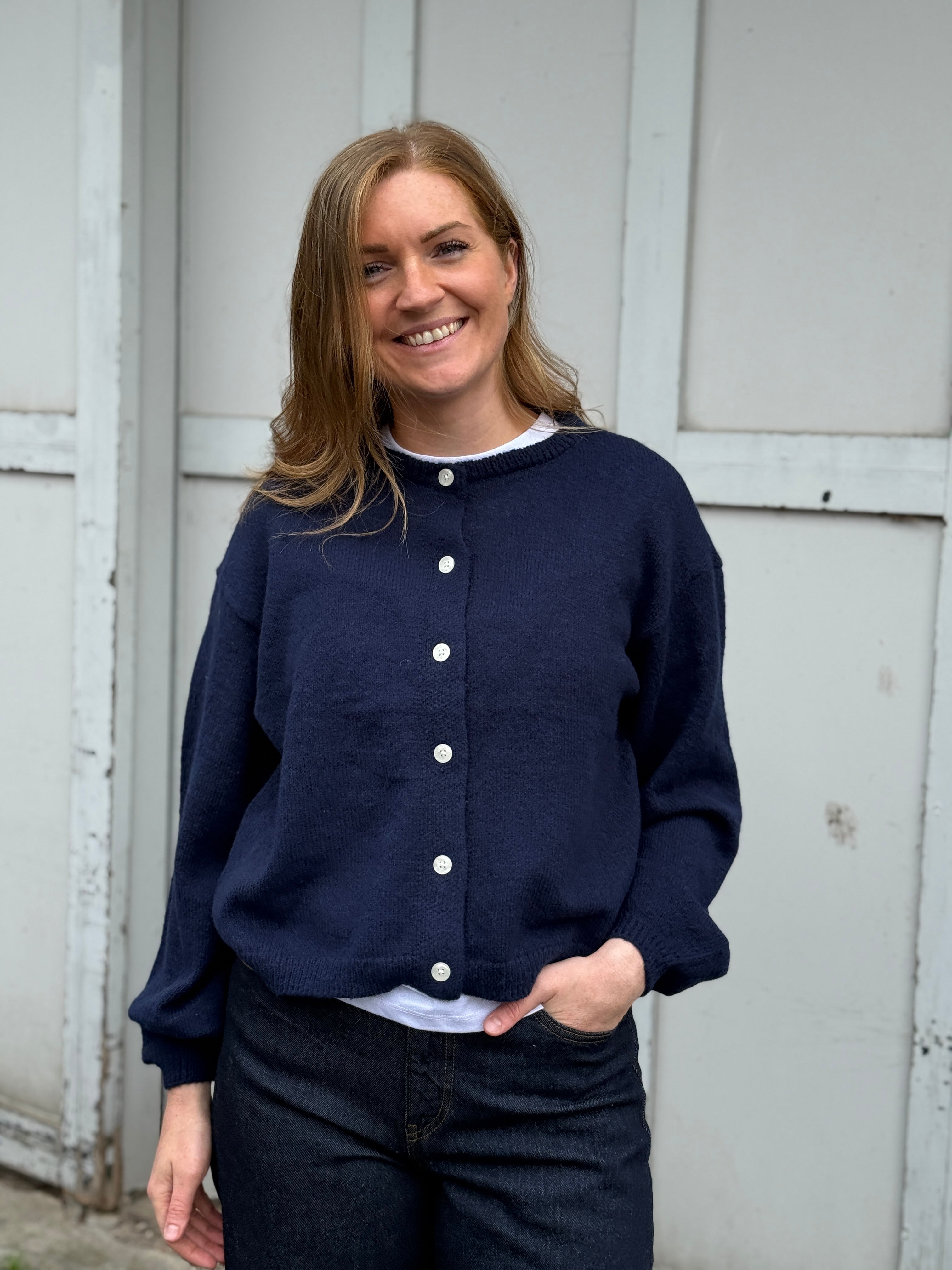 PCIDA Knit Cardigan - Maritime Blue